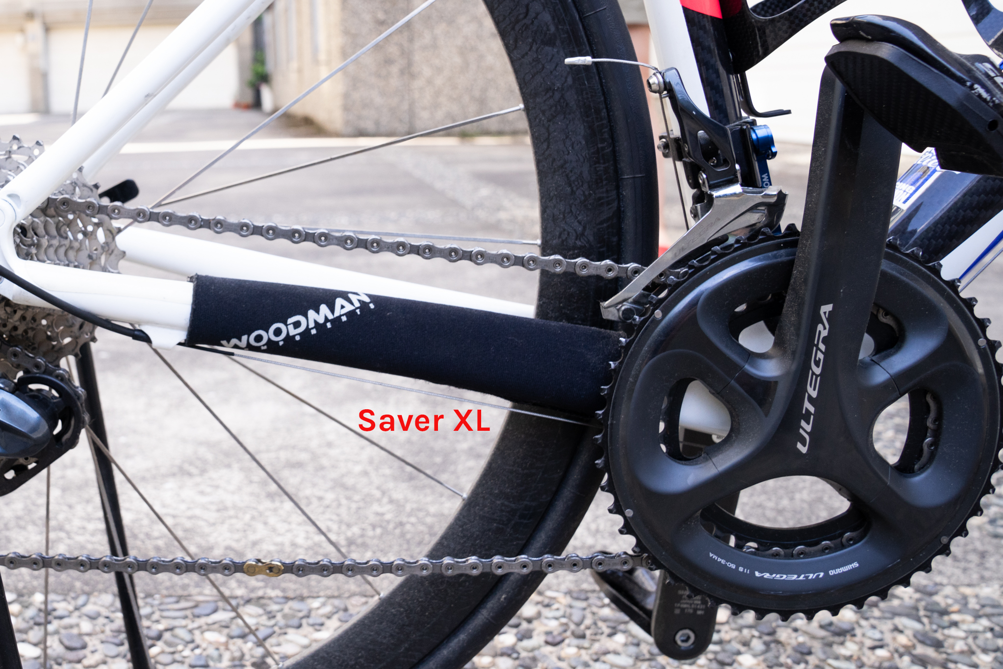 Chainstay protector road bike