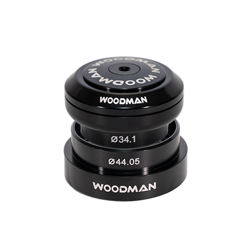EC34 EC44 1-1/8" to 1-1/4" tapered headset black