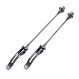 Road bike quick release skewer Pewter