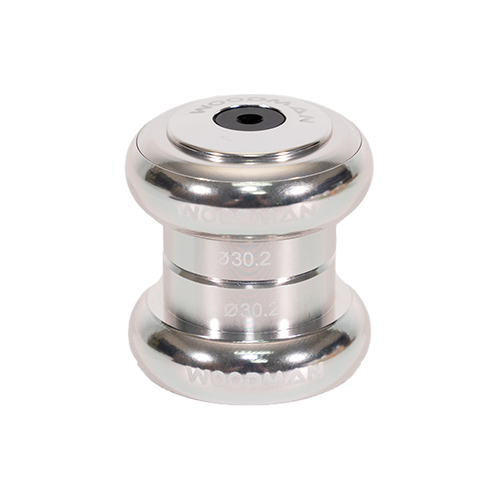 1" threadless headset silver