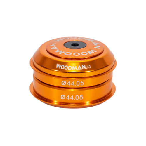 1-1/8" Woodman semi-integrated orange headset, ZS44/28.6-ZS44/30