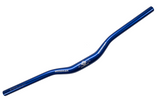 30mm rise mtb bars blue