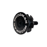 1 1/8" 1 1/4" and 1.5 Headset cap Black