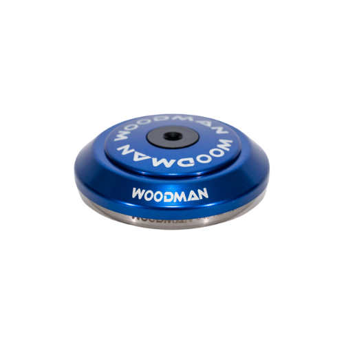 WOOdman top integrated headset IS42/28.6 Blue with 7mm dust cover