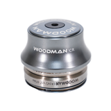 ICR IS41/28.6 -IS41/30 pewter integrated headset, with 36°/45° headset bearings.