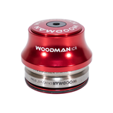 ICR IS41/28.6 -IS41/30 red integrated headset, with 36°/45° headset bearings.