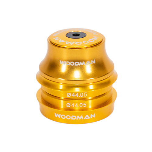 1 1/8 semi integrated headset. ZS44/EC44 gold headset