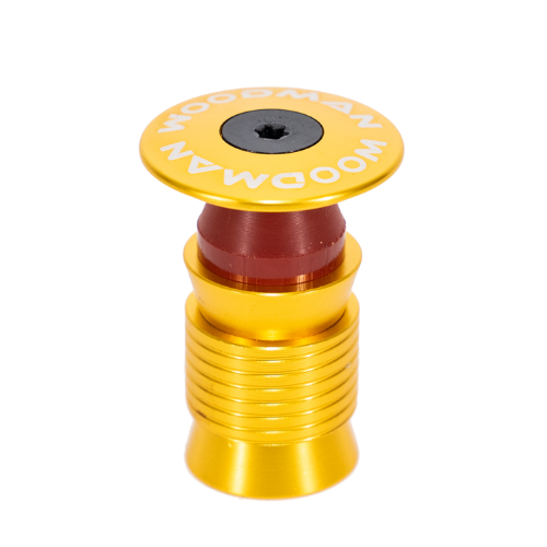 WOODMAN Capsule ph compression plug for carbon steerer tube Gold