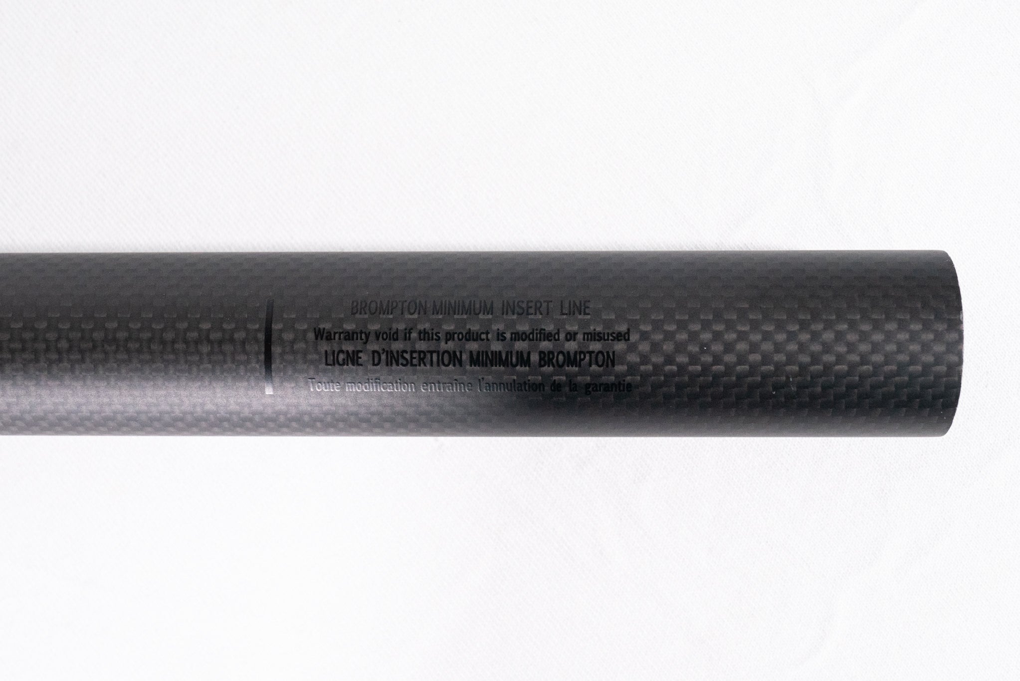 woodman brompton seatpost insert line.