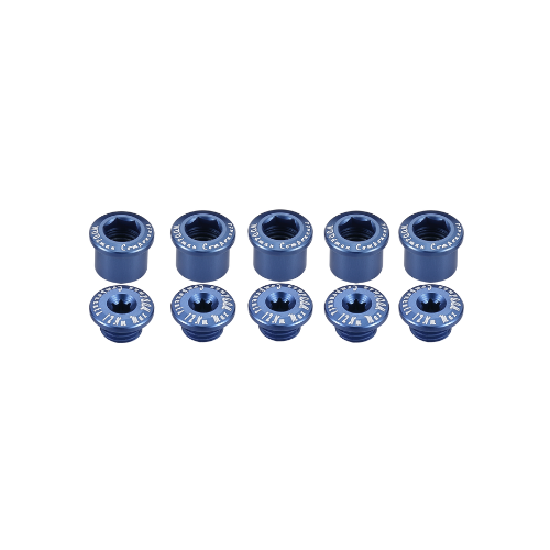 Woodman blue double chainring bolts.