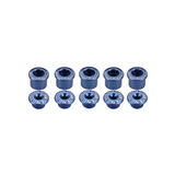 Woodman blue double chainring bolts.