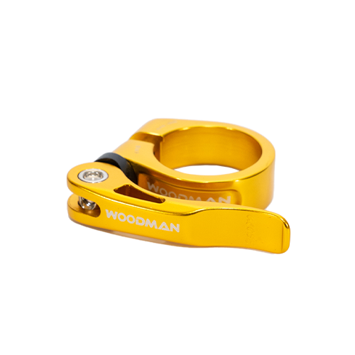 Quick release seat clamp gold 31.8 34.9