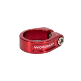 WOOdman DeathGrip 28.6 29.8 red seat clamp