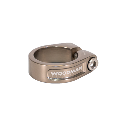 WOOdman 28.6 29.8 titanium seatpost clamp