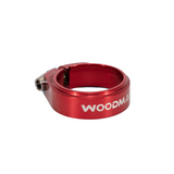 red seatpost clamp