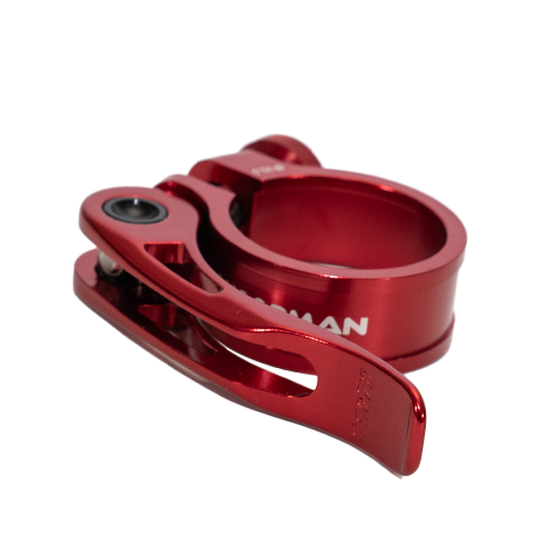 Quick Release Seatpost Clamp 34.9 31.8 Red