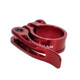 Quick Release Seatpost Clamp 34.9 31.8 Red