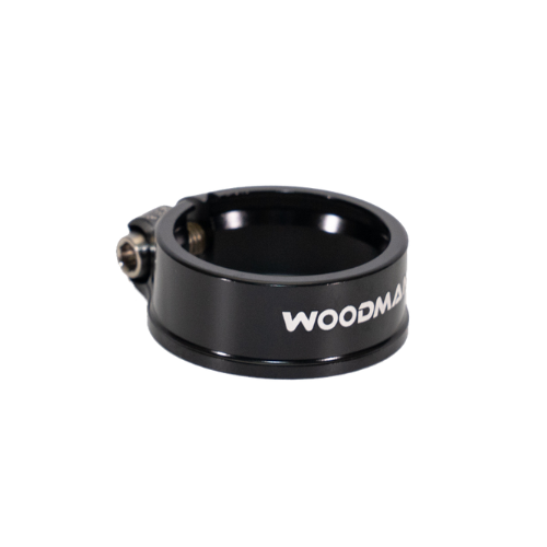 Black seatpost clamp