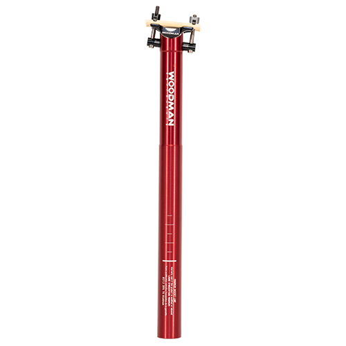 WOOdman Post EL aluminum seatpost 27.2 red