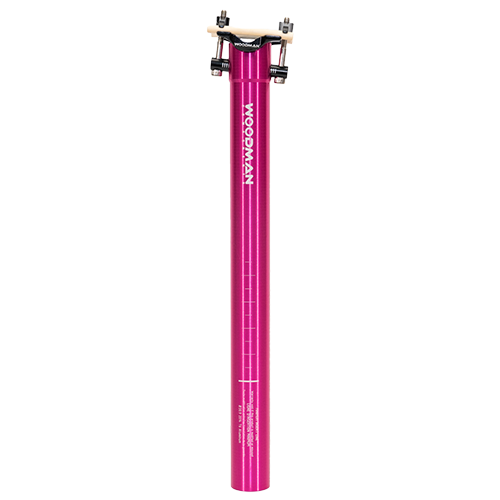 Hot pink seatpost