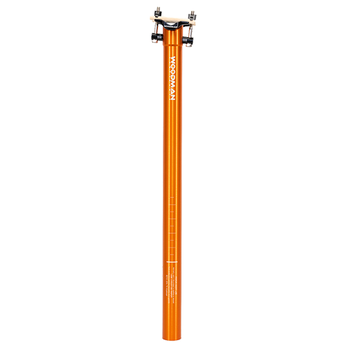 Woodman 27.2 Lightweight seatpost orange
