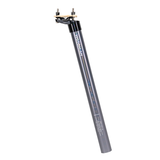 Offset seatpost pewter
