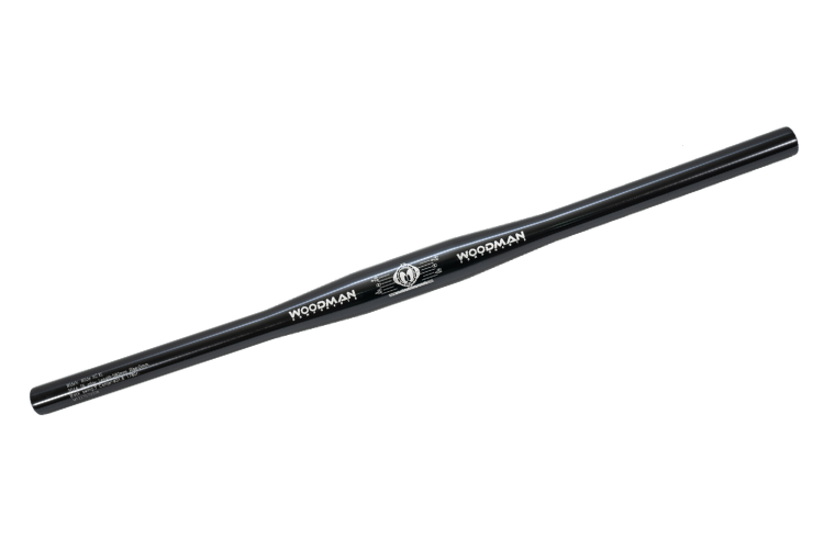 WOOdman XC flat handlebar black 31.8 580mm