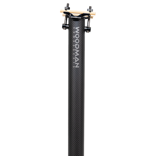 WOODMAN 軽量カーボンシートポスト WOOdman GT2 Ti ブロンプトン カーボン シートポスト 31.8