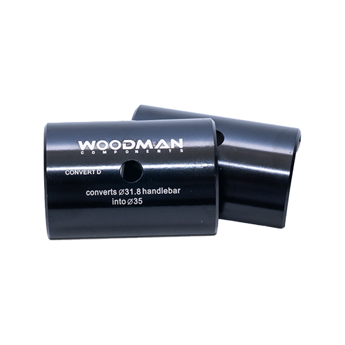 Convert D 31.8 to 35 Handlebar Shim WOOdman Components