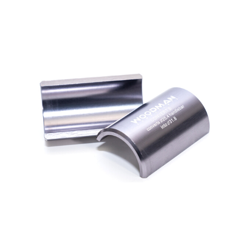 Convert B 25.4 to 31.8 Handlebar Shim PEWTER