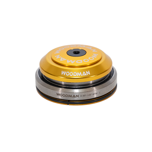 Woodman Axis IC 1.5 SPG IS42/IS52 gold integrated headset with 7mm dust cover.