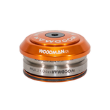 ICR IS41/28.6 -IS41/30 orange integrated headset, with 36°/45° headset bearings.