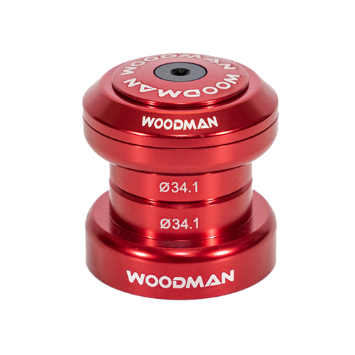Woodman red EC34 headset