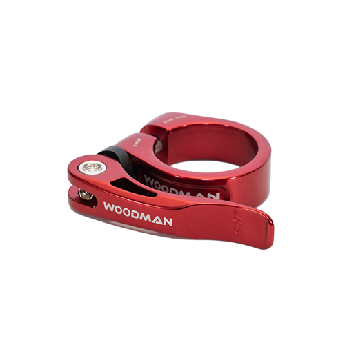 Quick release seat clamp red 31.8 34.9