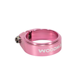 Woodman deathgrip SL ti seatpost clamp 31.8 34.9 pink