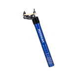 Woodman Post DX is lightweight blue aluminum seatpost with 25mm offset 30.9 x 250mm