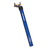 Woodman Post DX is lightweight aluminum seatpost with 25mm offset blue 27.2 x 350mm
