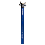 WOOdman Post SL PLUS is an aluminum seatpost. Size available at 27.2 30.9 31.6 and 34.9 seatpost, blue.