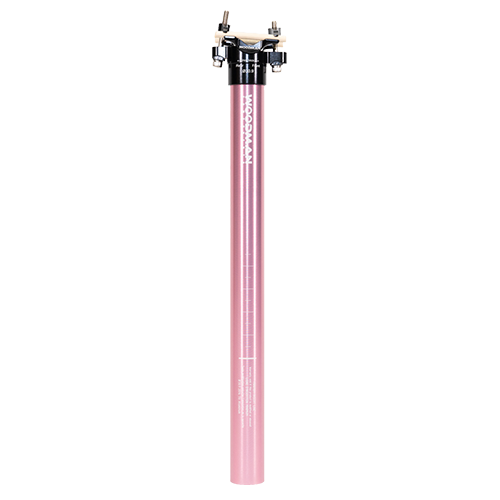 WOOdman Post SL PLUS is an aluminum seatpost. Size available at 27.2 30.9 31.6 and 34.9 seatpost, pink