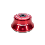 WOOdman top integrated headset IS42/28.6 Red with 20 dust cover
