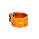 WOOdman Double bolts seat clamp 31.8 34.9 Orange