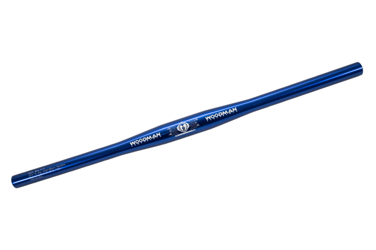 WOOdman XC flat handlebar blue 31.8 580mm