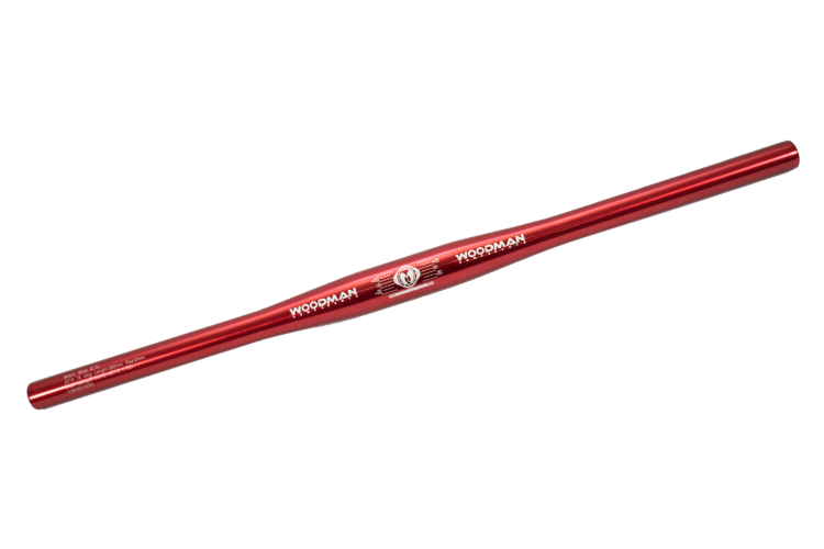 WOOdman XC flat handlebar red 31.8 580mm